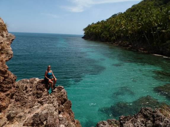 Descobrindo uma pequena e maravilhosa baía em Isla Santa Catalina, no caribe colombiano